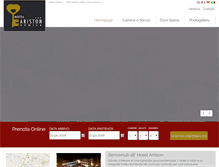 Tablet Screenshot of hotelaristonvenice.com